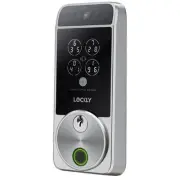 Lockly Visage Zeno Series Facial Recognition Deadbolt lock - Satin Nickel