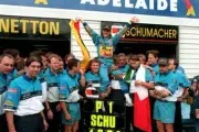 Michael Schumacher 1994 World Championship Win For Benetton 2 Old Photo