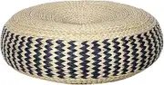 Tatami Cushion Round Straw Mat Weave Handmade Cushion Pouf Home Decor