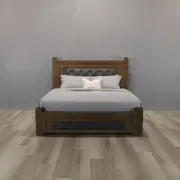 Dakota Queen Bed Frame - Antique Guam