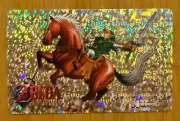 The Legend of Zelda 64 Hologram Telephone Card Japan Rare Nintendo Vintage
