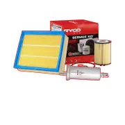 Ryco Oil Air Fuel Filter Service Kit for BMW X5 E53 11/2003-02/2007