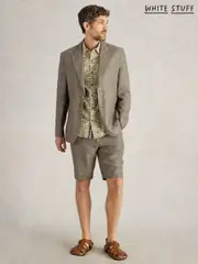 White Stuff Green Peak Lepal 100% Linen Blazer (F97368) | $346