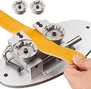 DIY Edge Band Trimming Machine, Leather Edge Beveler Tool, 13mm-80mm Adjustable Width, 2# / 3# / 4# Knife Head, Fast Manual Trimming Cutting Tool for Leather Craft 4# Trimming Machine