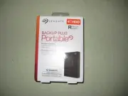 Seagate 4TB Backup Plus Portable External Storage NEW Factory Sealed Retail Box