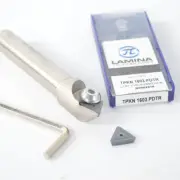 1pc TP45 C16-20-110 +10pc TPKN 1603 PDTR CNC straight shank cutter/drill bits in
