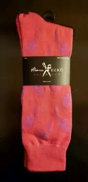 Marc Ecko Cut & Sew Socks ~ Men's Dress Casual Novelty Crew ~ Size 6-12 ~ Roses