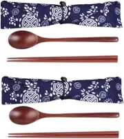 Wooden Spoon Chopsticks Sets Dinnerware Combinations Chopsticks and Spoons Set
