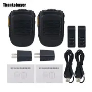 2PCS Bluetooth Radio Microphone Wireless Handheld for Zello Real-PTT POC Android