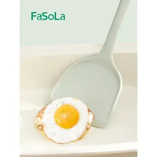 日本FaSoLa硅膠鏟不粘鍋專用鍋鏟套裝炒菜鏟子耐高溫炒勺湯勺廚具