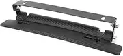 Carbon Fiber Texture License Plate Frame - Adjustable Front Rear Style - Black Metal Frame Suitable for Standard License Plates