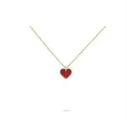 Van Cleef & Arpels Sweet Heart Pendant Red VCARN59N00 140978633