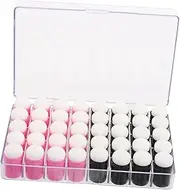 Homoyoyo 40pcs Finger Sponge Painting Set: Sponge Daubers Art Tools for Creative Drawing Stenciling Crafts - Mini Daubers for Applying Ink Easy-to-use