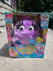 Vintage Wuv Luvs Electronic Plush Toy Trendmasters 1999 Purple Blue Sealed
