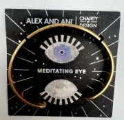 Alex and Ani Meditating Eye Cuff Charity by design 2017