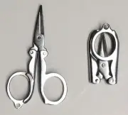 2x SINGER 3-Inch Folding Scissors Portable Scissors, Sewing, U Get 2 Scissors