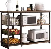 Kitchen Rack Kitchen Rack Multi-Function Floor Sideboard Multi-Layer Microwave Pot Storage Rack Wall Cabinet Home Cabinet Organizer Kitchen Storage