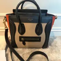 在飛比找PopChill優惠-[二手] Celine Nano luggage tri c