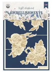 P13 Die-Cut Chipboard Embellishments 4"X6"-Once Upon A Time #04, 4/Pkg