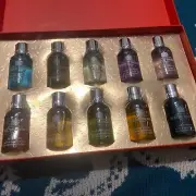 Molton Brown London (10) 1.7oz/50ml Travel Size Bath & Shower Gel Total (17oz)