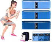 Resistance Loop Bands, Resistance Exercise Bands for Home Fitness, Stretching, Strength Training, Physical Therapy, Workout Bands, Pilates Flexbands, 30" x 3.15"
