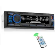 Bluetooth Car Stereo Single DIN with USB FM MP3 AUX Handsfree Control