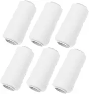 CALLARON 6Rolls Cotton Facial Hair Removal Thread Soft Strong Epilators for Hair Threading for Facial Beauty Routine Durable Hair Removal Strings for Women