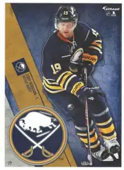 CODY HODGSON FATHEAD TRADEABLES BUFFALO SABRES REMOVABLE STICKER 2014-15 #29