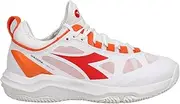 [Diadora] Womens Speed Blushield Fly 3 Plus Clay Running Sneakers Shoes - White - Size 7 M
