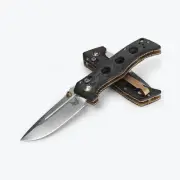 BENCHMADE MINI ADAMAS 273-03 AXIS FOLDING KNIFE CARBON FIBRE SIBERT CPM-MAGNACUT