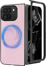 [RUNGOS] Magnetic for Google Pixel 9 Pro Fold Case MagSafe [Slim Fit] [Stable Magnetic] [Wireless Charging] Sturdy Shockproof Case for Google Pixel 9 Pro Fold Phone Case, Lightweight Bumper Cover 2024