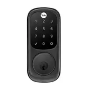 Yale Assure Smart Lock Keyed with Yale Home Matt Black YRD226HKMBK