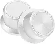 COHEALI Universal Potentiometer Knob Cap Set 6mm Shaft Plastic for Control Panels 2 Pieces