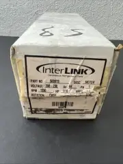 Interlink 5008TS Pole Motor 1/15 HP 208-230V, 1550 RPM 1/15 HP