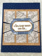 Handmade Greeting Card Stampin Up! If Loving Thoughts Could Heal GET WELL
