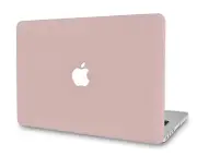 Pink Suede Hard Case Shell for MacBook Pro 13'' A1706/A1708/A1989/A2159/A2251