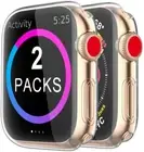 [2 Pack] BRG Case for Apple Watch Screen Protector 40mm 44mm 38mm 42mm, iWatch