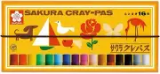 Sakura Cray-Pas 16 colors From Japan