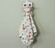 Modern Baby Giraffe Safari Snuggle Blankie Lovey Soft Plush Security Blanket