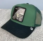 GOORIN BROS Hat Forest Green The OG Tortoise Farm Trucker Cap 101-1764 O/S
