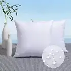 MIULEE Pack of 2 28x28 Outdoor Pillow Inserts, Outdoor Throw Pillows Water-Re...