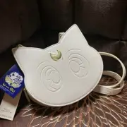 Artemis Sholder Bag GU UNIQLO 2nd Line Sailor Moon Japan Limited White Luna L/M