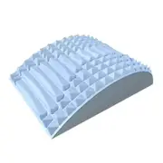 Back Stretch Pillow For Back Pain Relief, Lumbar Support, Herniated Disc, Sciatica Pain, Neck Pain, Prolonged Sitting Support--Blue-Product Code 20625