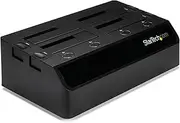 StarTech.com 4-Bay USB 3.0 Hard Drive Docking Station with UASP and Dual Fans (SDOCK4U33)
