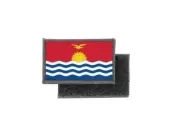 Flag patch printed badge country kiribati