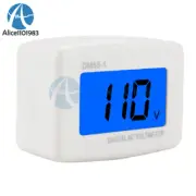 DM55-1 LCD Digital Voltmeter Wall Plug Socket Voltage Tester EU US 110V 220V