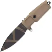 Extrema Ratio SHRAPNEL OG fixed blade backup knife leaf shape Desert Warfare NEW