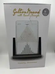 Galton Board W/ Pascal’s Triangle Probability Demonstrator Four Pines Opened Box