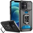Built-In 360° Rotate Ring Magnetic Cover Case Kickstand for iPhone 13/12/Pro/Max
