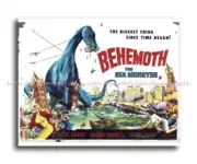 giant behemoth horror movie poster 8x10" print home accent wall